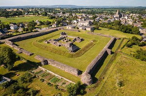 NOVIODUNUM, FORTERESSE DE JUBLAINS, MUSEE D'ARCHEOLOGIE, JUBLAINS, (53) MAYENNE, PAYS DE LA LOIRE 