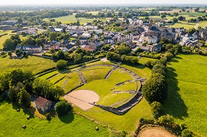 THEATRE DE JUBLAINS, MUSEE D'ARCHEOLOGIE, JUBLAINS, (53) MAYENNE, PAYS DE LA LOIRE 