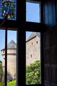 CHATEAU FORT DE LASSAY, LASSAY LES CHATEAUX, (53) MAYENNE, PAYS DE LA LOIRE 