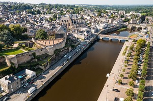 MUSEE DU CHATEAU DE MAYENNE, (53) MAYENNE, PAYS DE LA LOIRE 