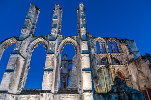 RUINES DE L'ABBAYE SAINT BERTIN, SAINT OMER, (62) PAS-DE-CALAIS, FRANCE 