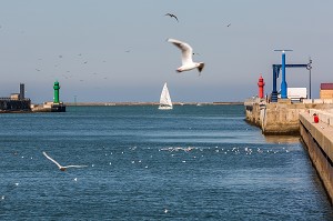 PORT DE BOULOGNE SUR MER, QUAI GAMBETTA, BOULOGNE SUR MER, (62) PAS-DE-CALAIS, FRANCE 