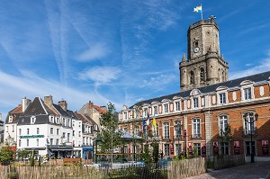 HOTEL DE VILLE ET BEFFROI, BOULOGNE SUR MER, (62) PAS-DE-CALAIS, FRANCE 