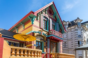 VILLA LA FREGATE, STYLE ART NOUVEAU, LE FREGATE, WIMEREUX, (62) PAS-DE-CALAIS, FRANCE 