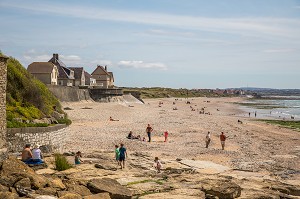 PLAGE D'AMBLETEUSE, AMBLETEUSE, (62) PAS-DE-CALAIS, FRANCE 