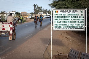 SECTEUR DES EAUX ET FORETS CLASSES DU MINISTERE DE L'ENVIRONNEMENT ET DU DEVELOPPEMENT DURABLE, SENEGAL, AFRIQUE DE L'OUEST 