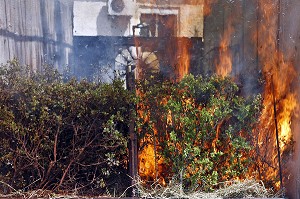 CENTRE D'ESSAIS ET DE RECHERCHE DE L'ENTENTE (CEREN), ENTENTE INTERDEPARTEMENTALE EN VUE DE LA PROTECTION DE LA FORET ET DE L'ENVIRONNEMENT CONTRE L'INCENDIE, GARDANNE, BOUCHES-DU-RHONE (13), FRANCE 