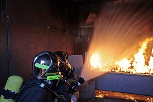 PLATEAU TECHNIQUE DE VITROLLES, ECOLE NATIONALE SUPERIEURE DES OFFICIERS DE SAPEURS-POMPIERS (ENSOSP), FRANCE 