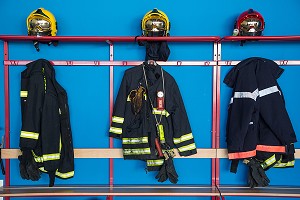 SAPEURS-POMPIERS DE BREVAL, YVELINES, FRANCE