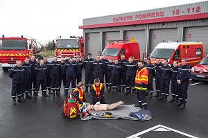 FORMATION SECOURISME, CIS DE SAINTE-SUZANNE, MAYENNE (53), FRANCE 