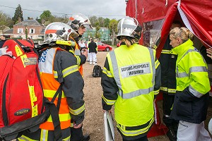 INTERVENTION SAPEUR-POMPIER, FRANCE