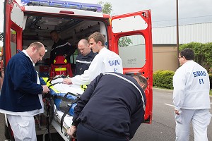 24H AVEC LES SAPEURS-POMPIERS D'ALENCON, FRANCE