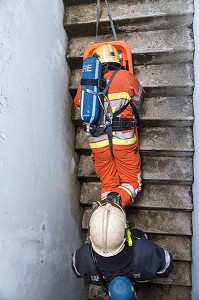FAST BOARD, BARQUETTE AMERICAINE POUR LE SAUVETAGE DE SAUVETEURS, ATELIERS DES FIRE DAYS, AUXERRE (89), FRANCE 