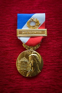 MEDAILLE SAPEUR-POMPIER DE LA SECURITE INTERIEURE