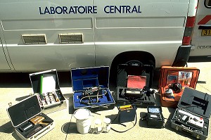 LABORATOIRE CENTRAL DE LA PREFECTURE DE POLICE, RECHERCHE DES CAUSES D'INCENDIE, PARIS (75) 