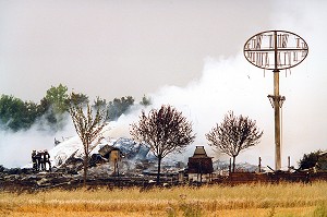 CRASH DU CONCORDE PARIS/NEW-YORK, 113 MORTS GONESSE LE 25/07/2000 