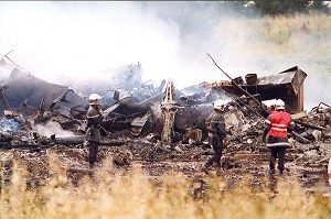 CRASH DU CONCORDE PARIS/NEW-YORK, 113 MORTS GONESSE LE 25/07/2000 