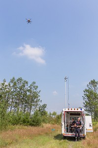 DRONE POUR LA SURVEILLANCE DES FEUX DE FORET 