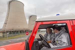 ILLUSTRATION SECURITE NUCLEAIRE, CENTRALE DE NOGENT-SUR-SEINE, AUBE (10), FRANCE
