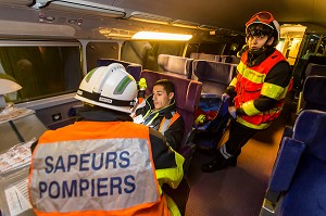 SIMULATION ACCIDENT FERROVIAIRE 
