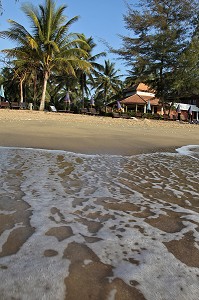 PLAGE DU CORAL HOTEL, BANG SAPHAN, PROVINCE DE PRACHUAP KHIRI KHAN, THAILANDE, ASIE 