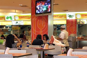 RESTAURANT BRANCHE, PLATINIUM FASHION MALL, QUARTIER DE PRATUNAM, BANGKOK, THAILANDE 
