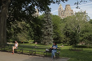 CENTRAL PARK, ESPACE VERT SITUE DANS LE QUARTIER DE MANHATTAN, NEW YORK, ETAT DE NEW YORK, ETATS-UNIS 