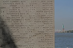 MEMORIAL DE LA SECONDE GUERRE MONDIALE, BATTERY PARK, MANHATTAN, NEW YORK CITY, ETAT DE NEW YORK, ETATS-UNIS 