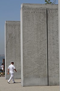 MEMORIAL DE LA SECONDE GUERRE MONDIALE, BATTERY PARK, MANHATTAN, NEW YORK CITY, ETAT DE NEW YORK, ETATS-UNIS 