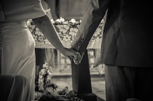 CEREMONIE RELIGIEUSE DE MARIAGE, EGLISE SAINT-JULIEN DE BOIS-NORMAND-PRES-LYRE, EURE (27), FRANCE 