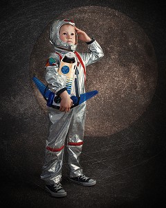 LE COSMONAUTE, ASTRONAUTE, METIER DE REVE DES ENFANTS, QUAND JE SERAI GRAND, JE SERAI..., SERIE IMAGE EXPOSITION 